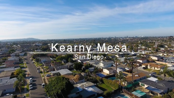 Mix of residential and commercial buildings in Kearny Mesa